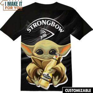 Strongbow Star Wars Yoda T-Shirt, Funny Gift for Guys