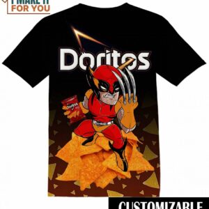 Doritos Marvel Xmen Wolverine Tee, Cool Shirt for Guys