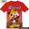 Firefighters Disney Mickey Tee, Cool Shirt for Guys