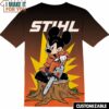 STIHL Power Tools Disney Mickey Tee, Cool Shirt for Guys