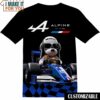 Alpin F1 Team Snoopy Dog Shirt, Cool Mens Graphic Tees