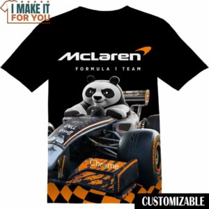 Mclaren F1 Team Kung Fu Panda Shirt, Cool Mens Graphic Tees