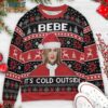 Bebe It’s Cold Outside Moira Rose Schitt’s Creek Sweater, Best Ugly Xmas Sweaters