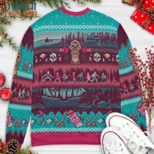 Christmas in the Goondocks The Goonies Sweater Vintage Ugly Christmas Sweaters 2