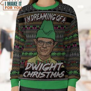 Dwight Christmas The Office Christmas Sweater Awesome Ugly Christmas Sweaters 3