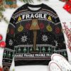Fragile Leg Lamp A Christmas Story Sweater, Cheap Ugly Christmas Sweater