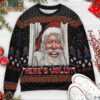 Here’s Jolly Jack Nicholson The Shining Sweater, Funny Ugly Christmas Sweater