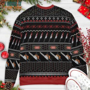 Hey Santa Do You Like Huey Lewis and The News Sweater Funny Ugly Christmas Sweater 2