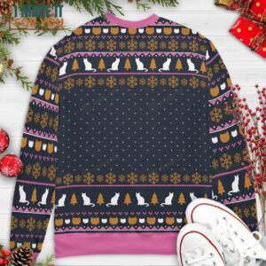 Ho Ho No Grumpy Cat Ugly Sweater Funny Ugly Christmas Sweater 2