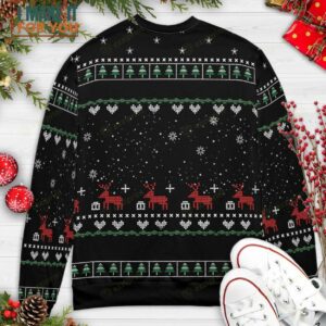 Holiday Time Jinn and Jake Adventure Time Christmas Sweater Funny Ugly Christmas Sweater 2
