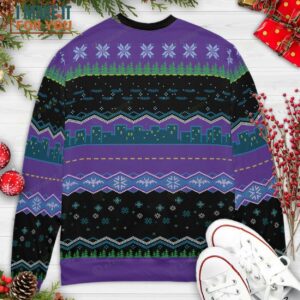 Jingle Bells Batman Smells Joker Got Away Joker and Batman Dc Characters Sweater Vintage Ugly Christmas Sweaters 2