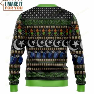 Just Give Me Plain Baby Jesus Stanley Hudson The Office Christmas Sweater Funny Ugly Christmas Sweater 2