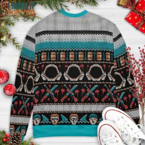 Need A Bigger Boat Jaws Ugly Sweater Vintage Ugly Christmas Sweaters 2