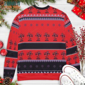 Other Jolly Guy in a red suit Deadpool Santa Sweater Cute Ugly Christmas Sweater 2