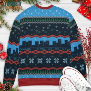 Spidey bells Goblin smells Spiderman Green Goblin Marvel Character Sweater Unique Ugly Christmas Sweater 2