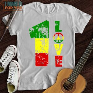 1 Love T Shirt Music Lover Graphic Shirt 4