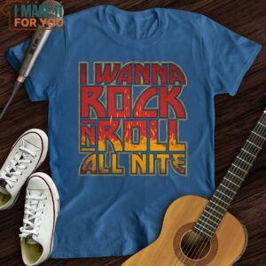 All Night T Shirt Gift for Music Lover 5