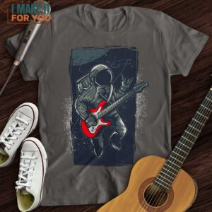 Astro Guitar T Shirt Music Gifts For Music Lovers 2