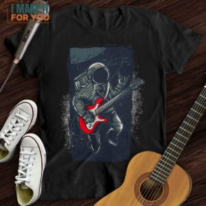 Astro Guitar T Shirt Music Gifts For Music Lovers 5