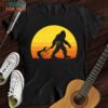 Bigfoot Dragging Guitar T-Shirt, Great Gifts For Musicians