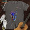 Blue Jazz Sax T-Shirt, Xmas Gifts For Music Players