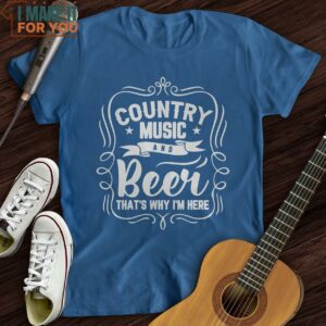 Beer and Country T Shirt Unique Gifts For Musicians 4