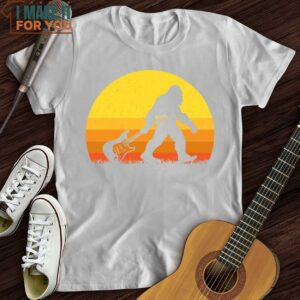 Bigfoot Dragging Guitar T Shirt Great Gifts For Musicians 6