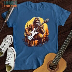 Bigfoot Shredding T Shirt Christmas Presents For Musicians 4