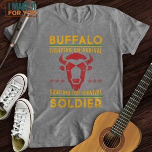 Buffalo Fighting Soldier T Shirt Christmas Gifts For Music Lovers 2
