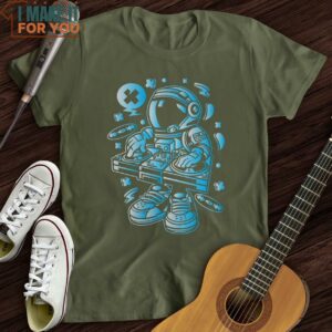 Cartoon DJ T Shirt Music Lover Graphic Shirt 5