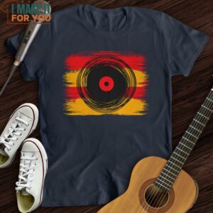 Cartoon Record T Shirt Music Lover Graphic Shirt 3