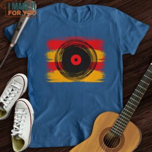 Cartoon Record T Shirt Music Lover Graphic Shirt 4