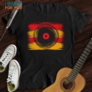 Cartoon Record T Shirt Music Lover Graphic Shirt 5