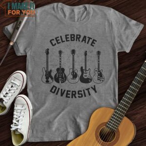 Celebrate Diversity T Shirt Music Lover Graphic Shirt 4