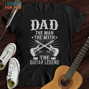 Dad Guitar T Shirt Music themed T shirts 4