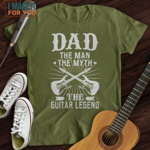 Dad Guitar T Shirt Music themed T shirts 5