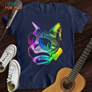 Disco Cat T Shirt Cool Music T Shirts 3