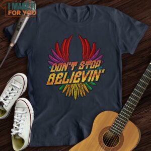 Dont Stop Believin T Shirt Unique Music T Shirts 3