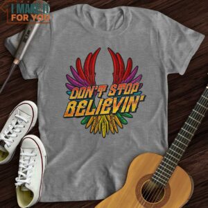 Dont Stop Believin T Shirt Unique Music T Shirts 5