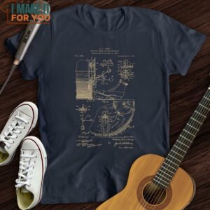 Drum Patent T Shirt Vintage Music Tee 3