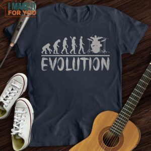 Drummer Evolution T Shirt Vintage Music Tee 2