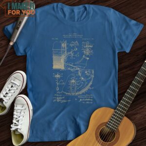 Drum Patent T Shirt Vintage Music Tee 4
