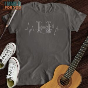 Drummer Heartbeat T Shirt Vintage Music Tee 4