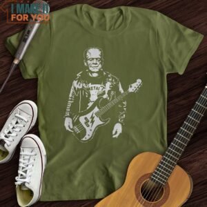 Frankenstein Guitar T Shirt Music Graphic T Shirts 2