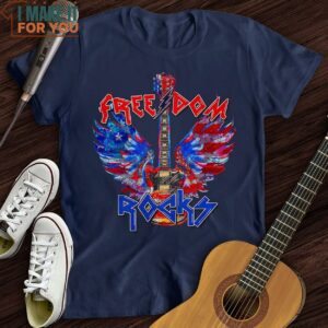 Freedom Rocks T Shirt Music Graphic T Shirts 3