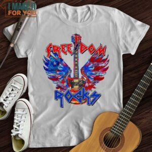 Freedom Rocks T Shirt Music Graphic T Shirts 5