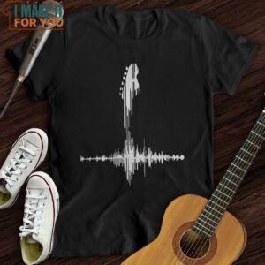 Guitar Frequency T Shirt Gift for Music Lover 4