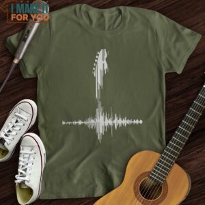 Guitar Frequency T Shirt Gift for Music Lover 5