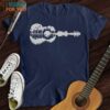 Guitar Landscape T-Shirt, Gift for Music Lover
