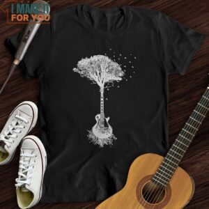 Guitar Roots T Shirt Gift for Music Lover 6